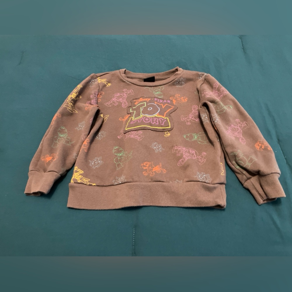 Toy Story Brown Sweatshirt size 4T